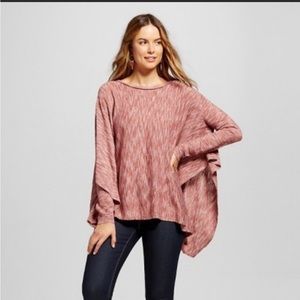 Knox Rose sweater poncho size small/medium